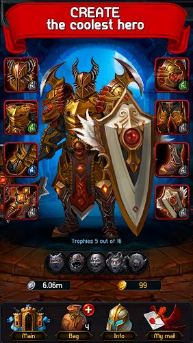 Godlands RPG - Fight for Thron Ảnh chụp màn hình 0