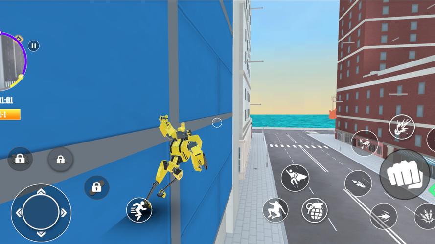 IRON NINJA Robot Adventures Ekran Görüntüsü 0