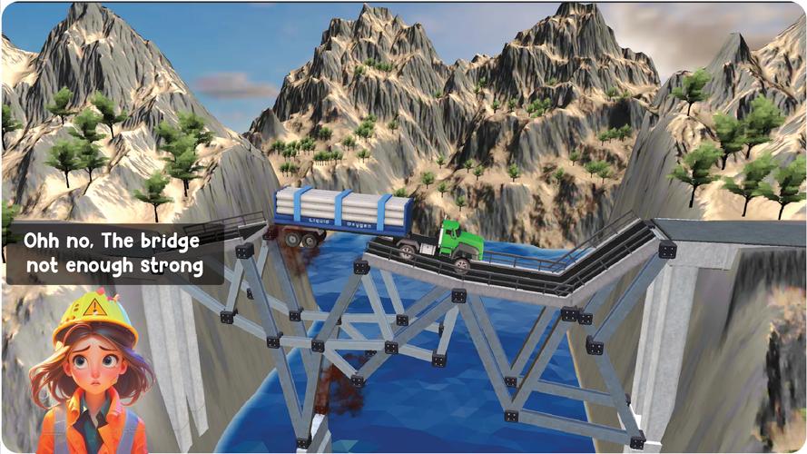 Bridge Constructor Ekran Görüntüsü 2