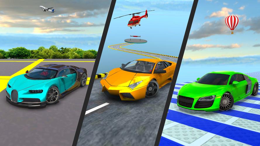 GT Car Stunt : Ramp Car Stunts ဖန်သားပြင်ဓာတ်ပုံ 3