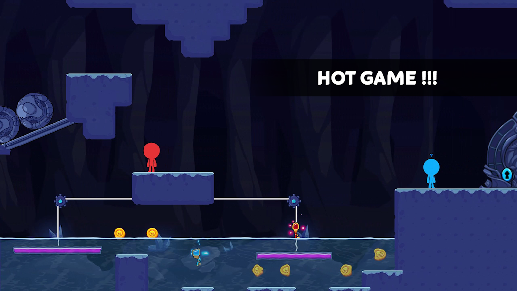 Stick World: Red Blue Journey Mod Zrzut ekranu 3