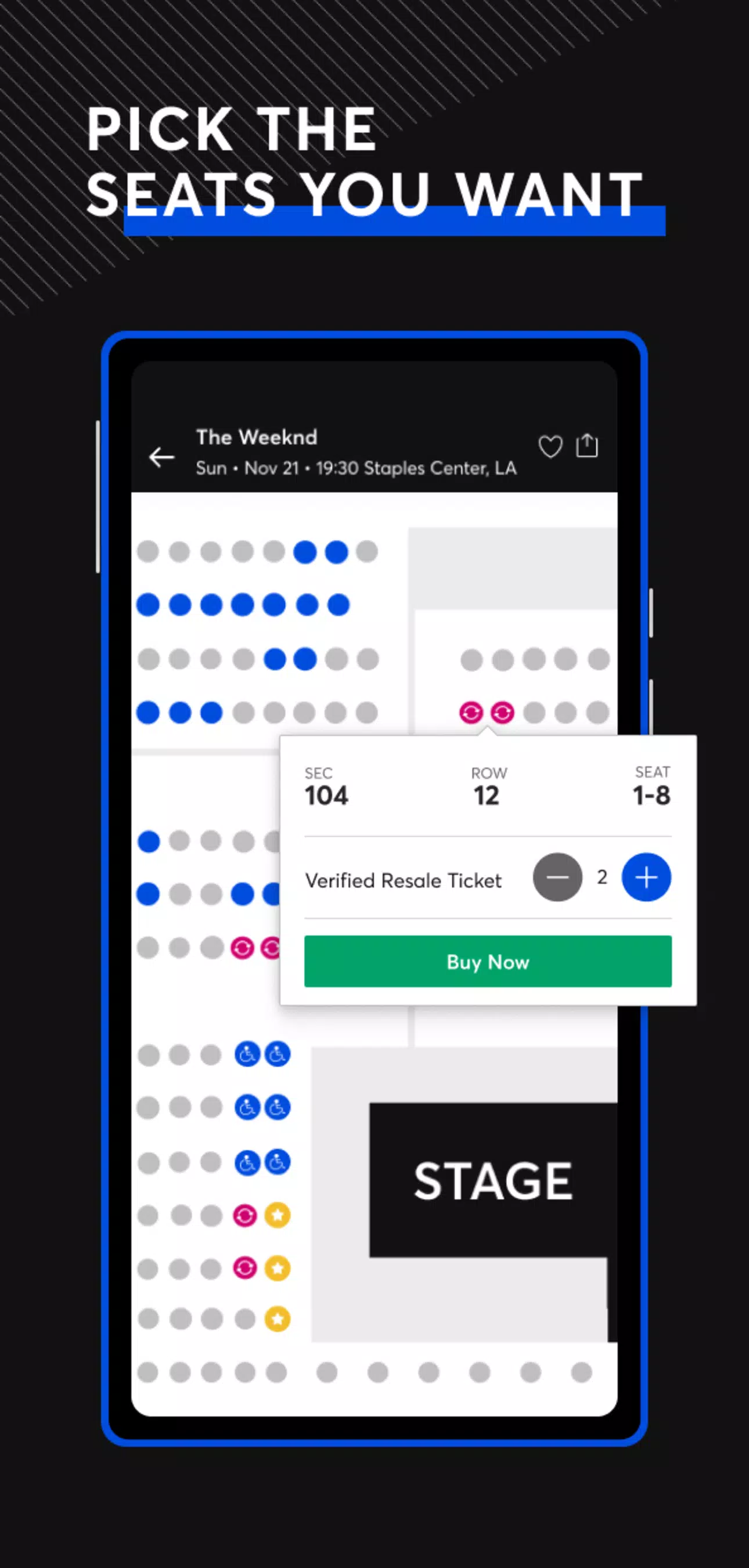 Ticketmaster－Buy, Sell Tickets ဖန်သားပြင်ဓာတ်ပုံ 3