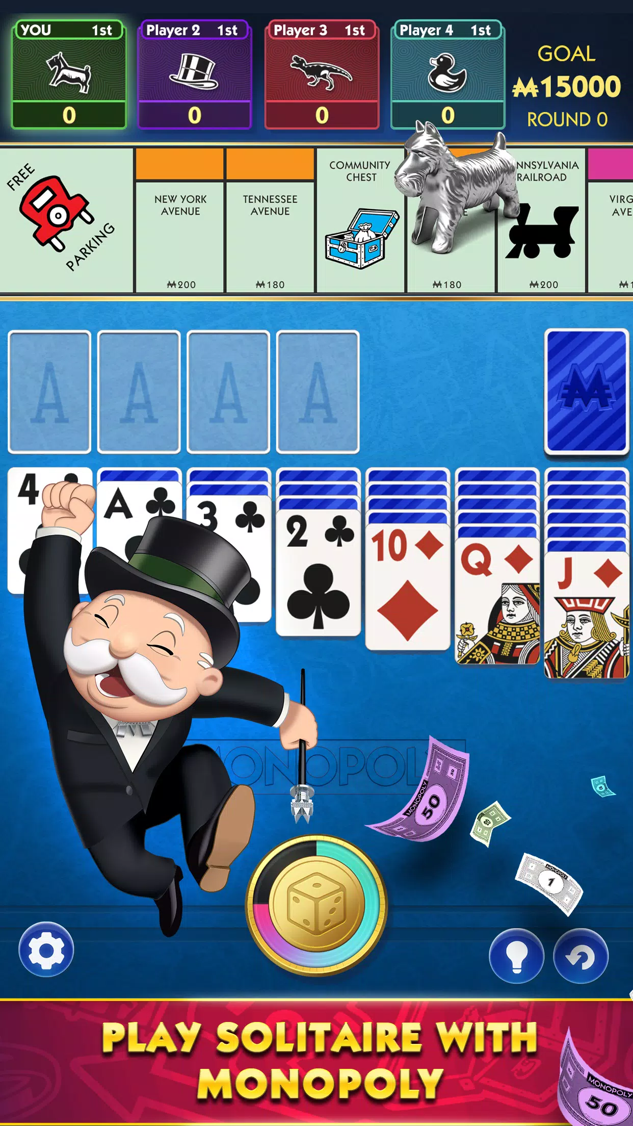 MONOPOLY Solitaire 스크린샷 0