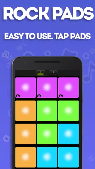 ROCK PADS (tap pads to create Ekran Görüntüsü 2