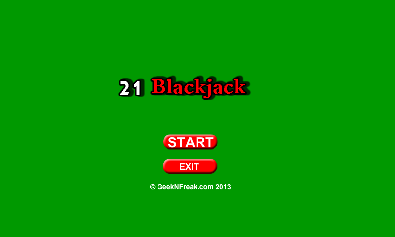 21 Black Jack by Asylum Bound Games Ekran Görüntüsü 1