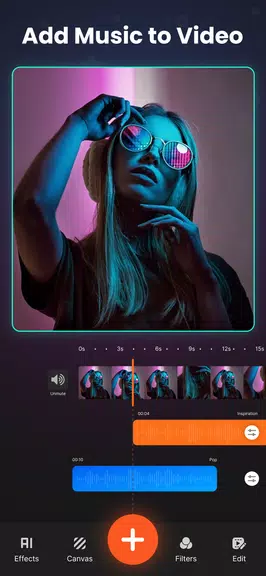 Add music to video - 视频的背景音乐 螢幕截圖 1