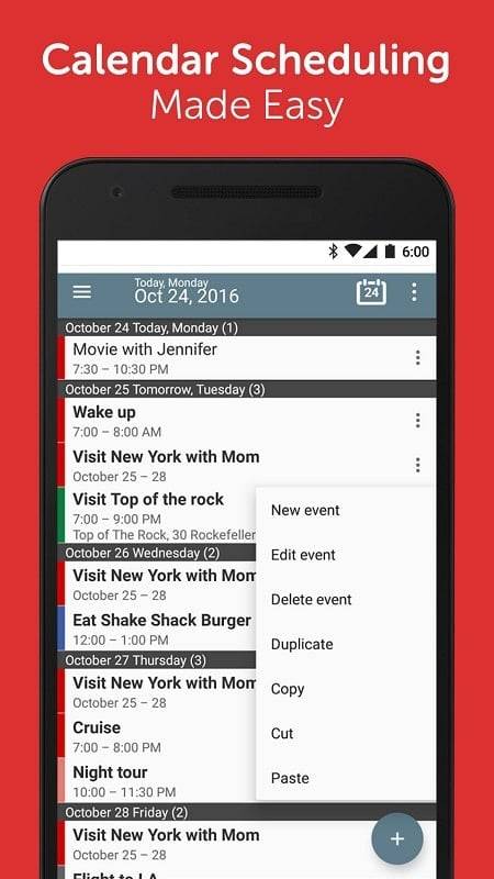 Calendar+ Schedule Planner ภาพหน้าจอ 2