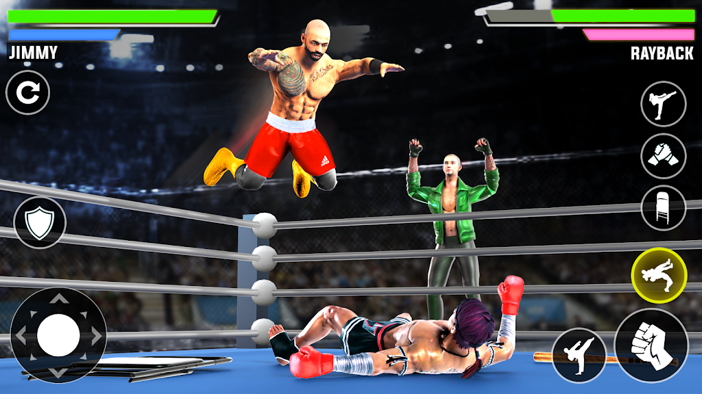 Real Wrestling Arena Fight 3D Скриншот 3