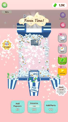My Popcorn Store: Idle Clicker ภาพหน้าจอ 0