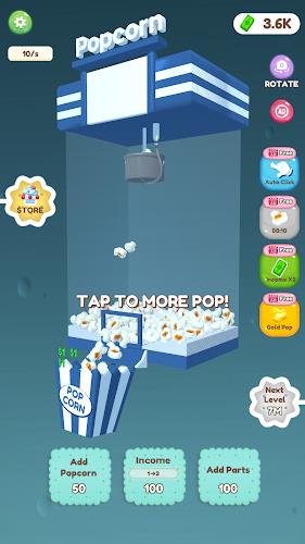 My Popcorn Store: Idle Clicker ภาพหน้าจอ 2