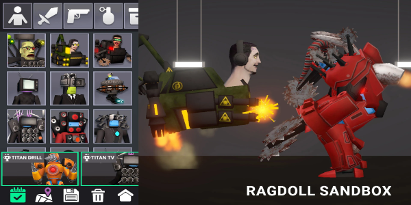Last Play: ragdoll sandbox Ekran Görüntüsü 1