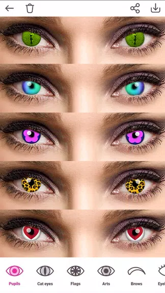 Eye Color Changer Ảnh chụp màn hình 0
