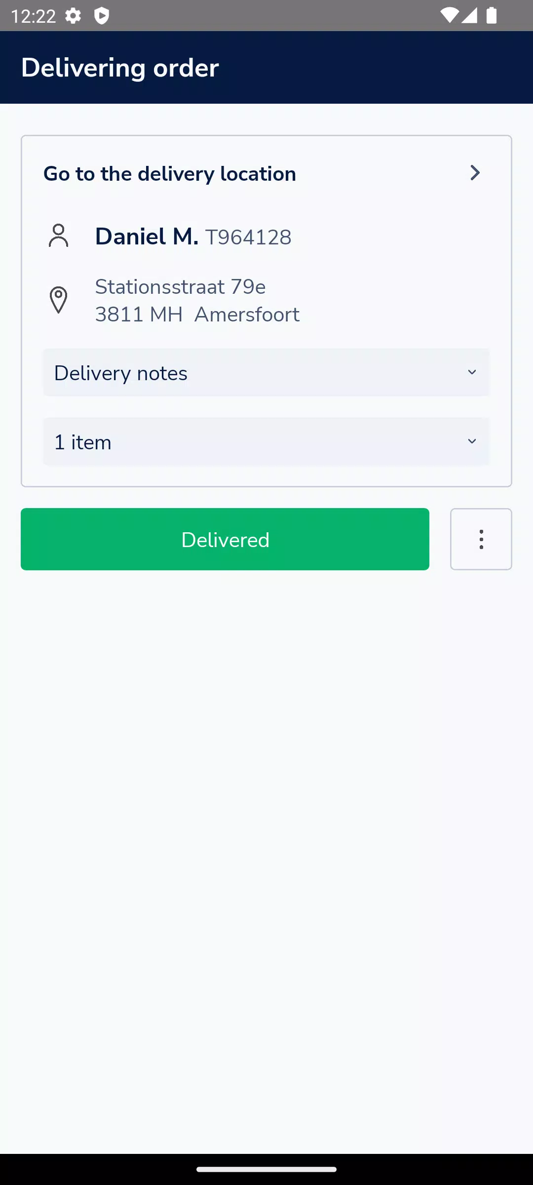 Deliverect for Couriers Tangkapan skrin 1