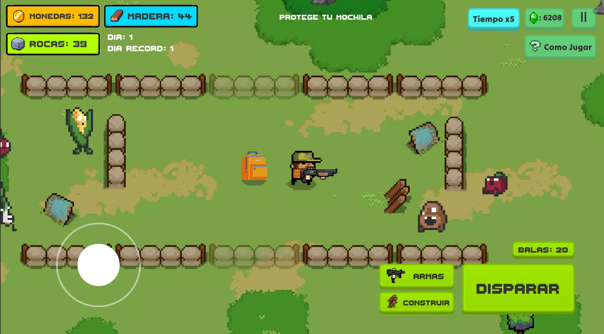 Machacando Vegetales Schermafbeelding 1
