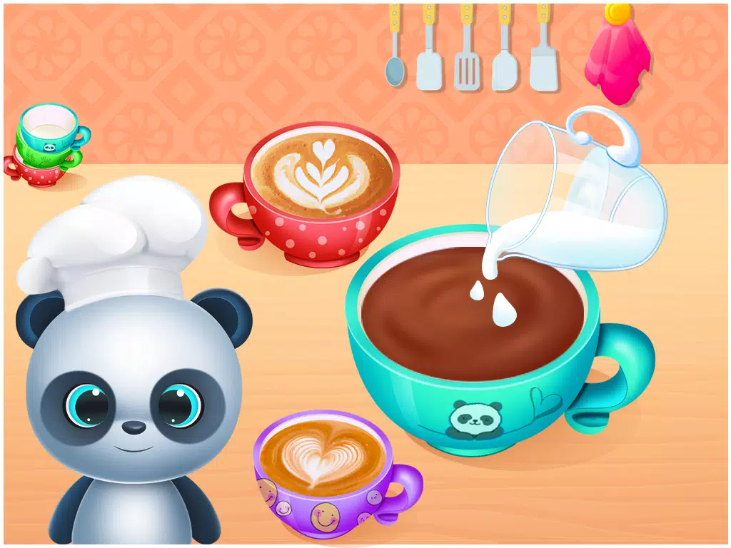 Animal Cafe Cooking Game Captura de tela 0