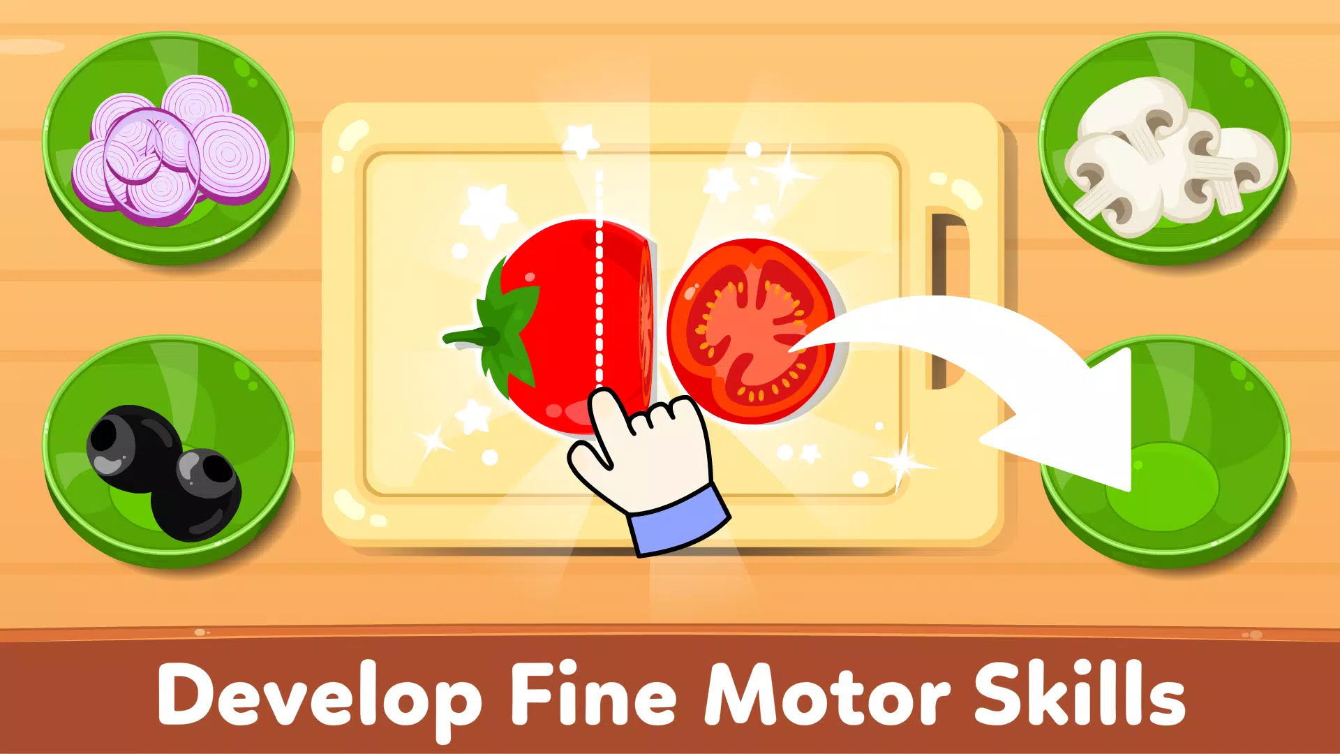 Pizza Maker Games for Kids Captura de pantalla 1