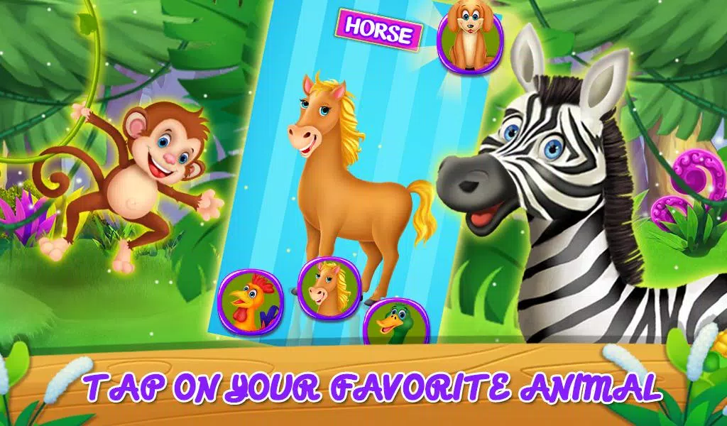 Learning Animal Sounds Games Ảnh chụp màn hình 3