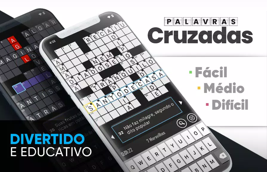 Palavras Cruzadas em Português スクリーンショット 0