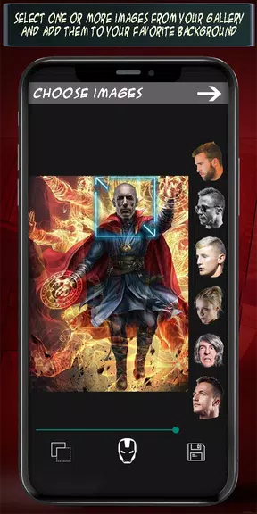 SuperHeroes Editor Ảnh chụp màn hình 1