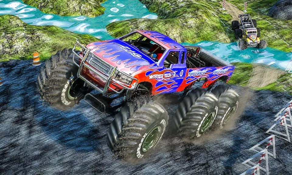 Monster 4x4 Offroad Jeep Stunt Racing 2019 Скриншот 0