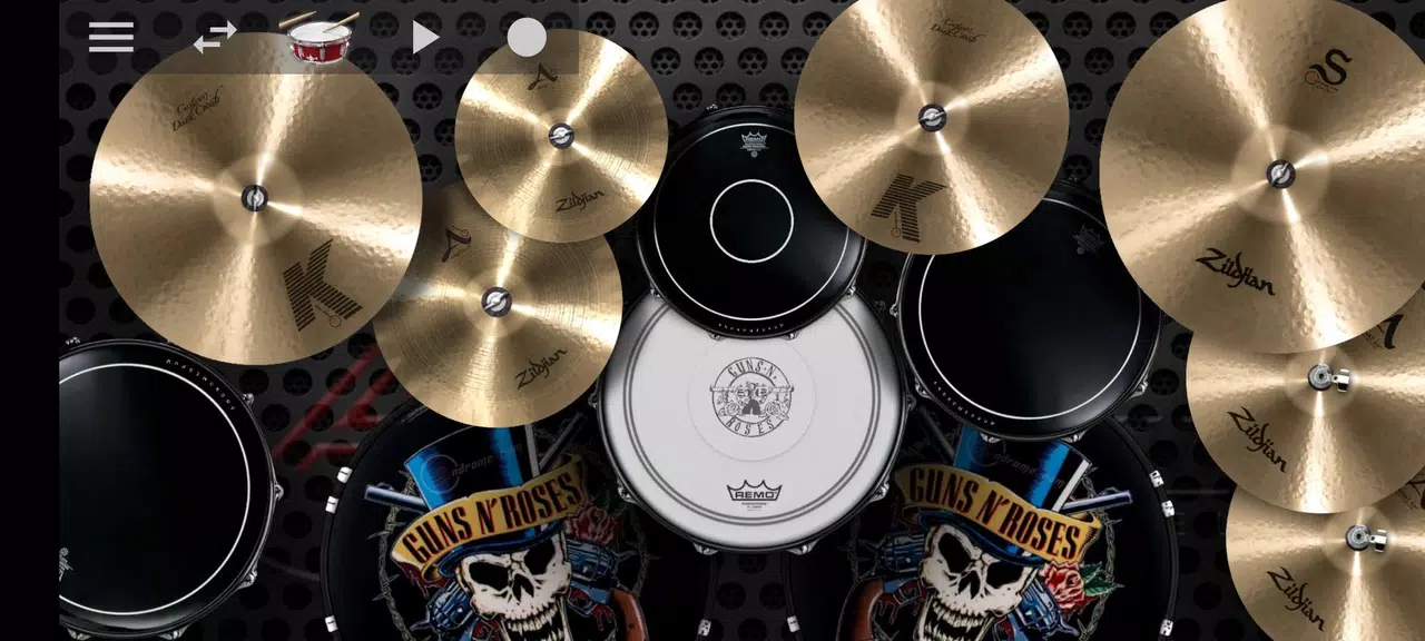 Mega Drum - Drumming App ภาพหน้าจอ 2