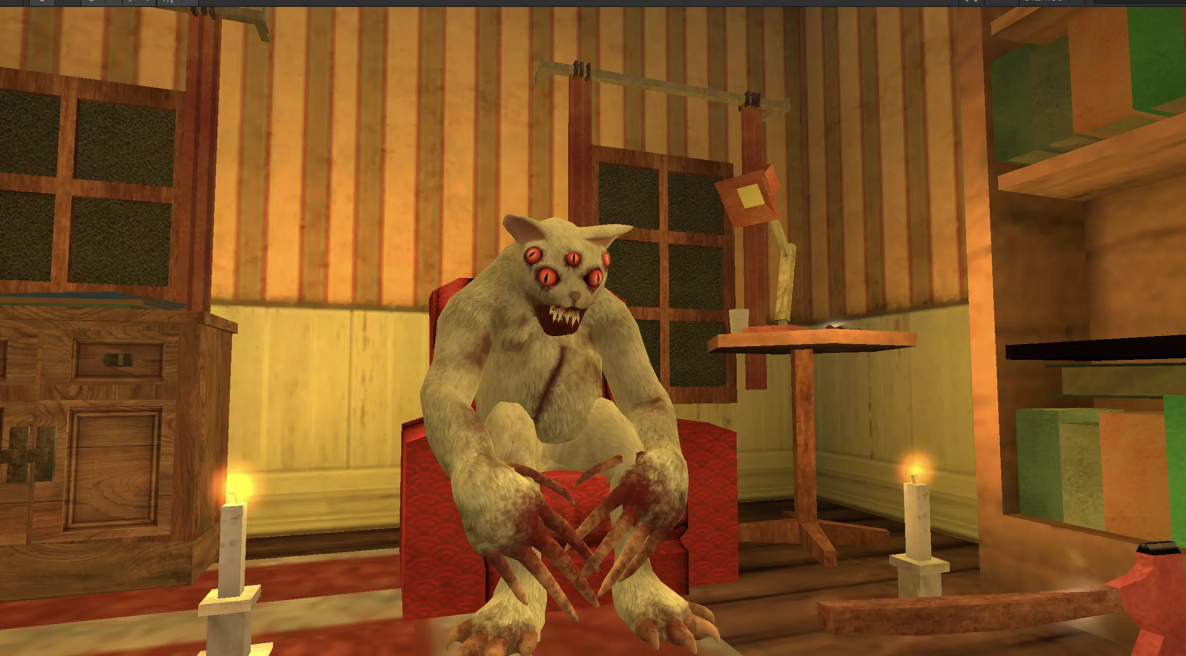 Cat Fred Evil Pet. Horror game Captura de tela 3