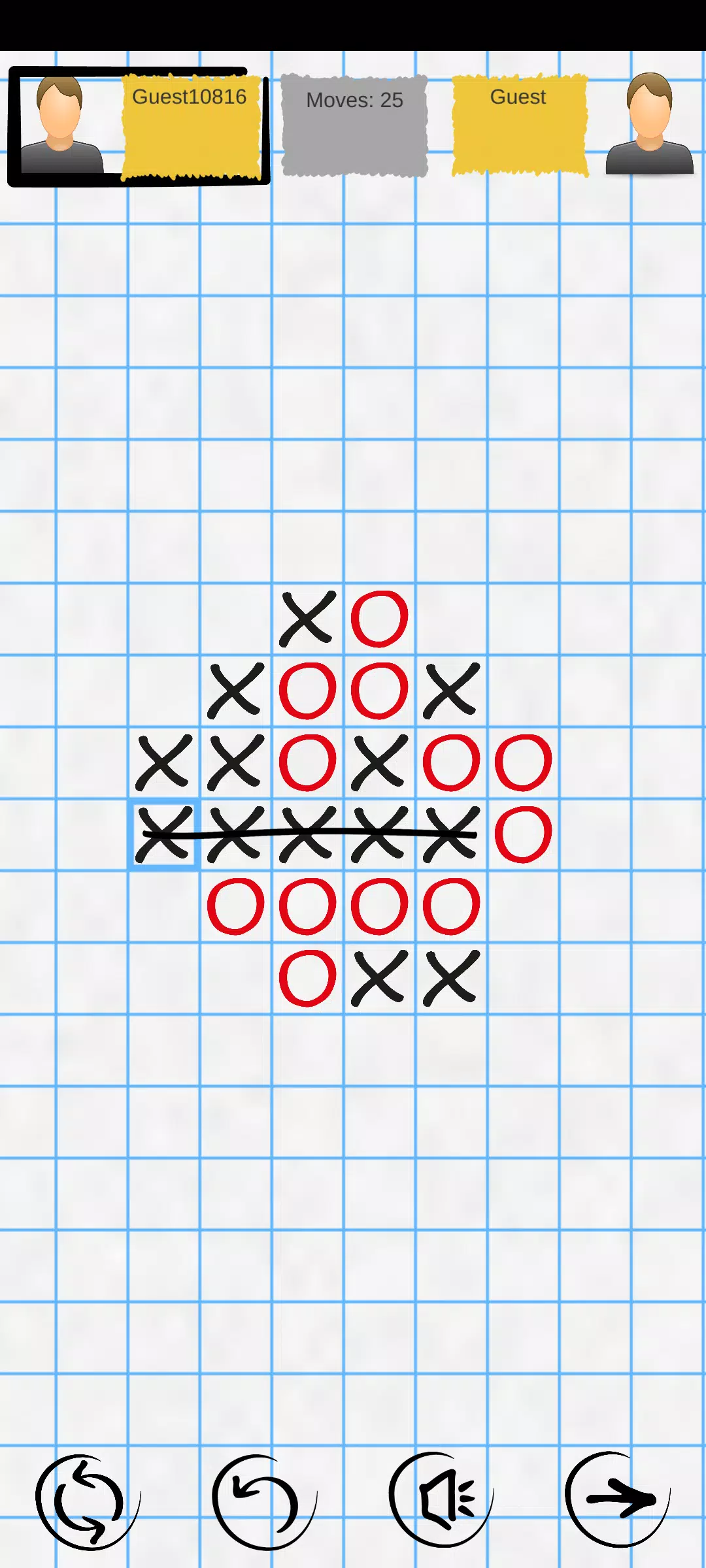 Mega Tic Tac Toe Onine Ekran Görüntüsü 0