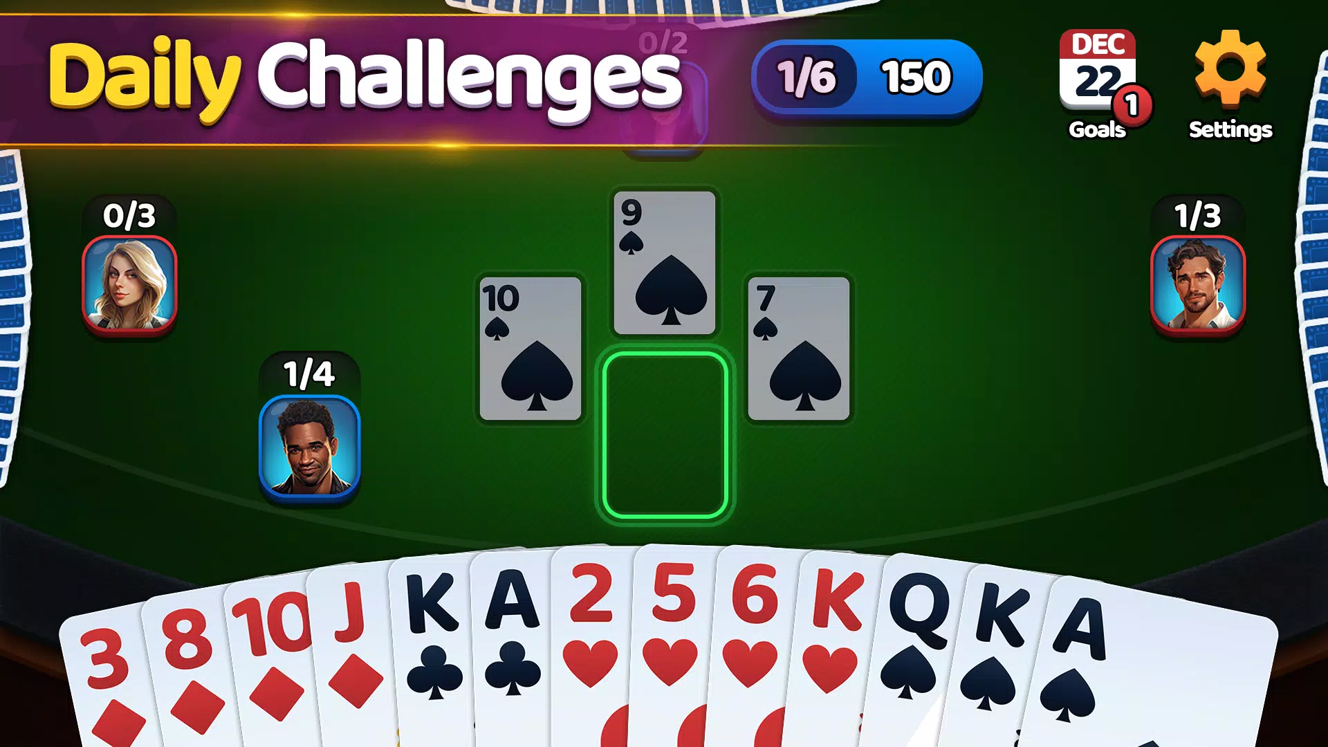 Spades: Classic Card Game Captura de tela 0