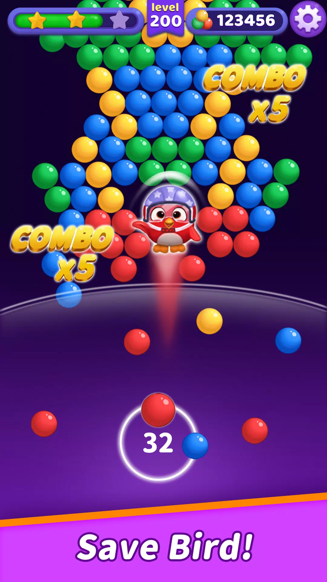 BubbleShooter Pop & Puzzle 스크린샷 3