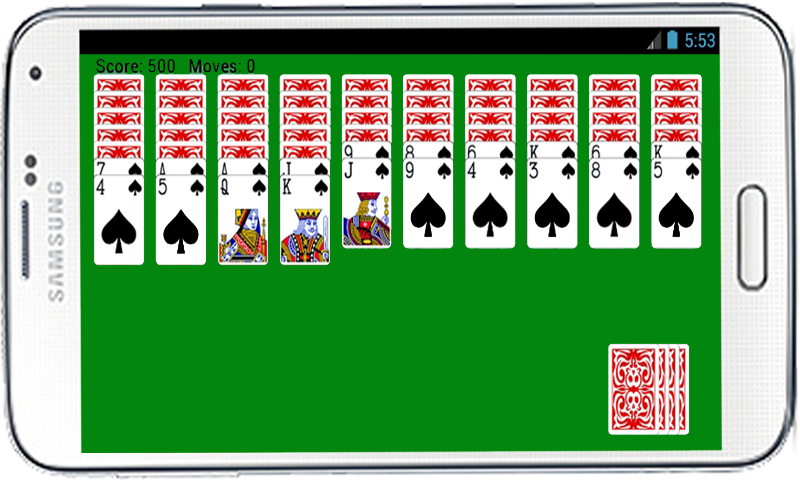 Spider Solitaire Card Game HD by Appsi 스크린샷 1