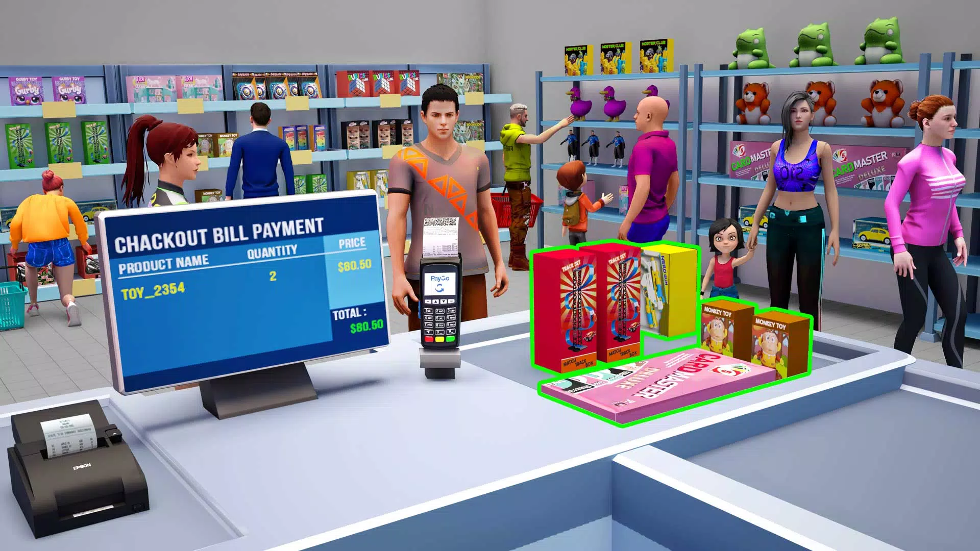 Toymart Supermarket Simulator Capture d'écran 1