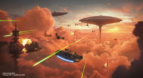 Mandalorian和Grogu Mission Concept Art