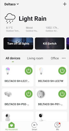 DELTACO SMART HOME Ekran Görüntüsü 3