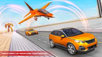 Prison Escape Robot Car Games স্ক্রিনশট 3