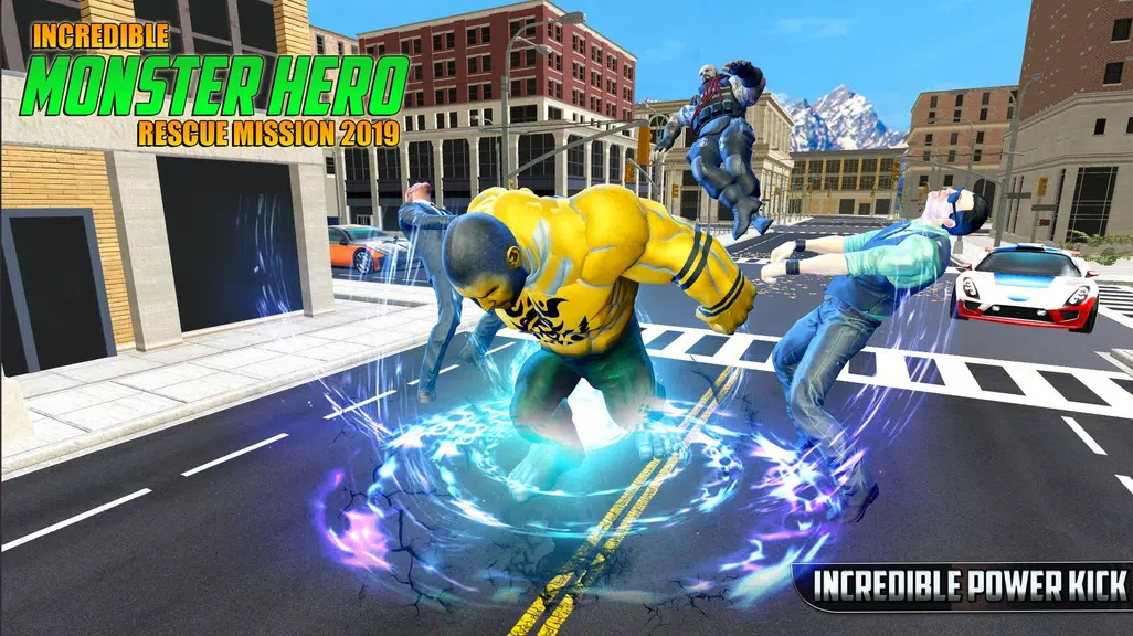 Incredible Monster Superhero Crime City 2018 Capture d'écran 0
