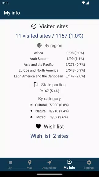 World Heritage - UNESCO List Ekran Görüntüsü 3