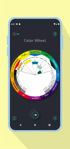 Pocket Color Wheel Captura de pantalla 2