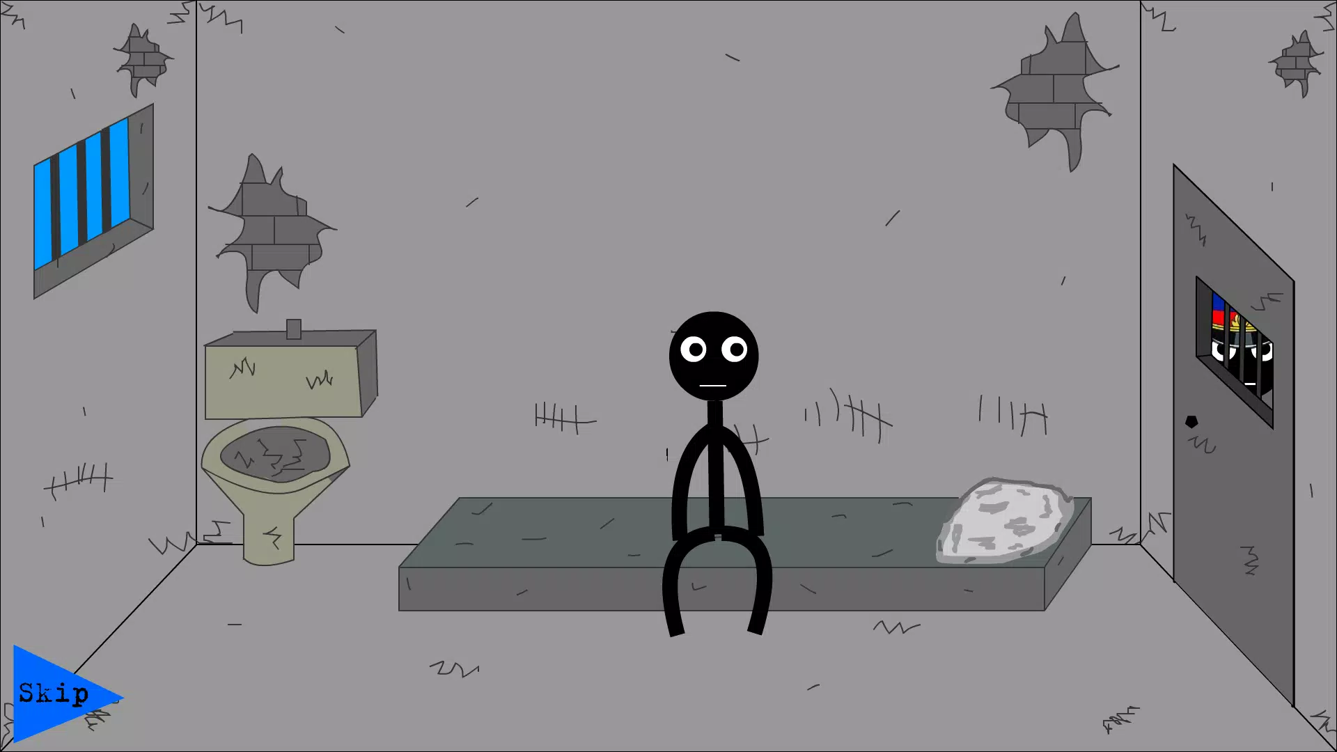Stickman Jailbreak，Funny Escap Schermafbeelding 1