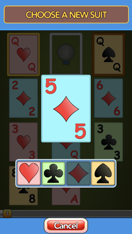 One Stack Solitaire: Free Card Game Captura de tela 1