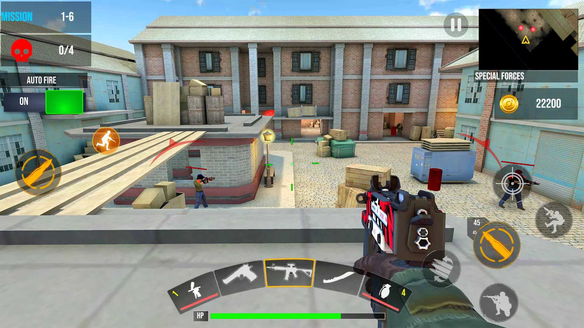 FPS Commando Strike 3D ဖန်သားပြင်ဓာတ်ပုံ 2