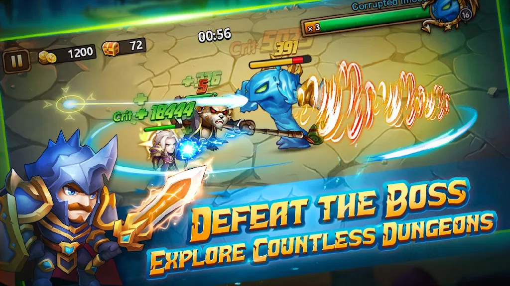 Magic Orcs: Free Battle RPG Скриншот 1