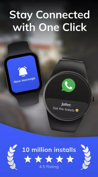 Smart Watch app - BT Notifier Ekran Görüntüsü 0