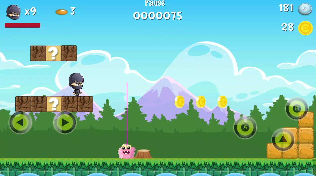 Issam ninja world adventure Tangkapan skrin 0