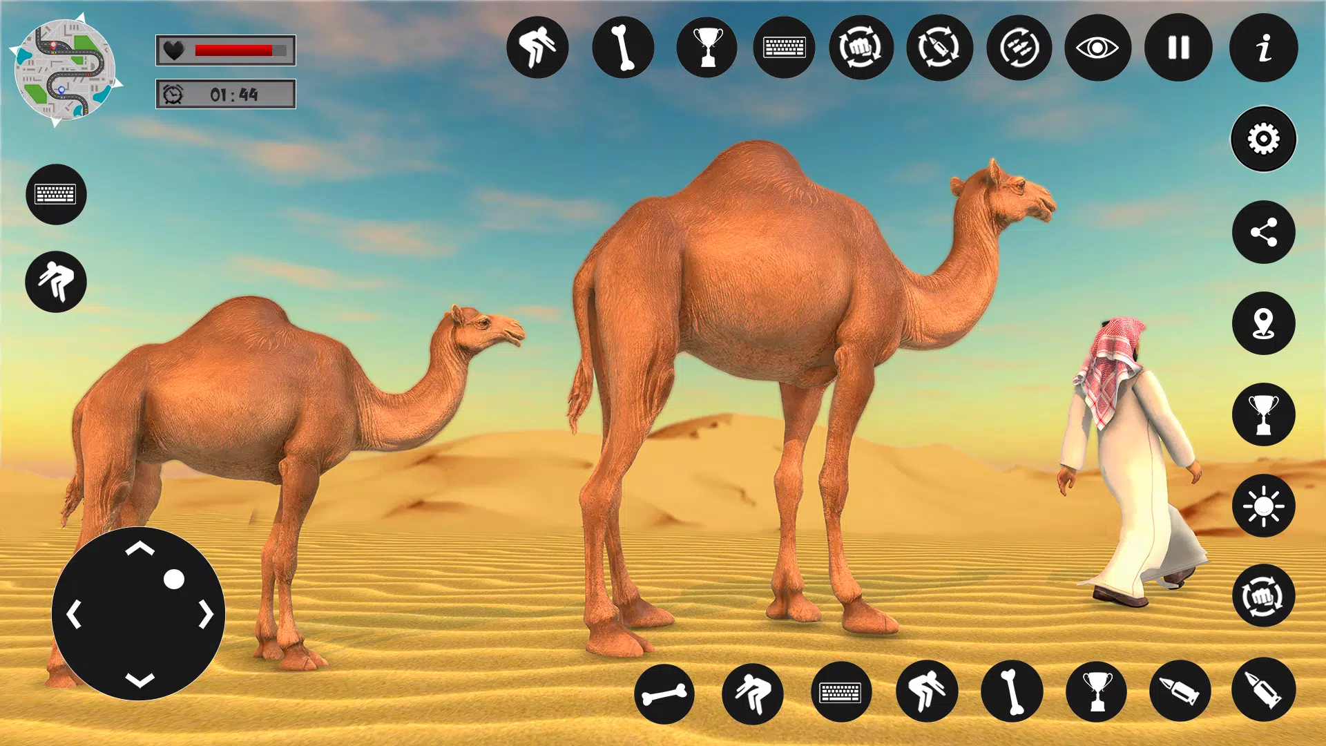 Camel Family Life Simulator ဖန်သားပြင်ဓာတ်ပုံ 0