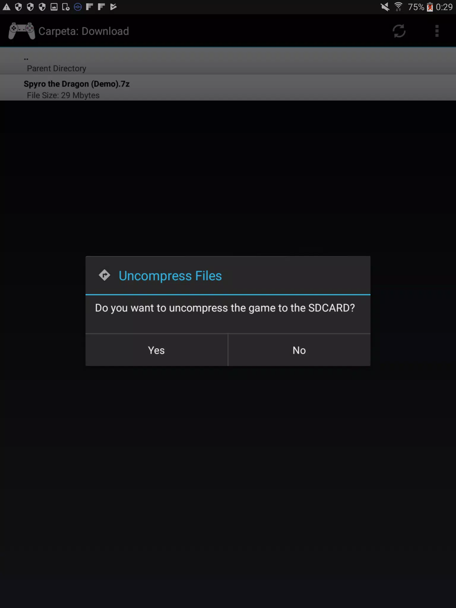 ePSXe sevenzip Plugin スクリーンショット 0