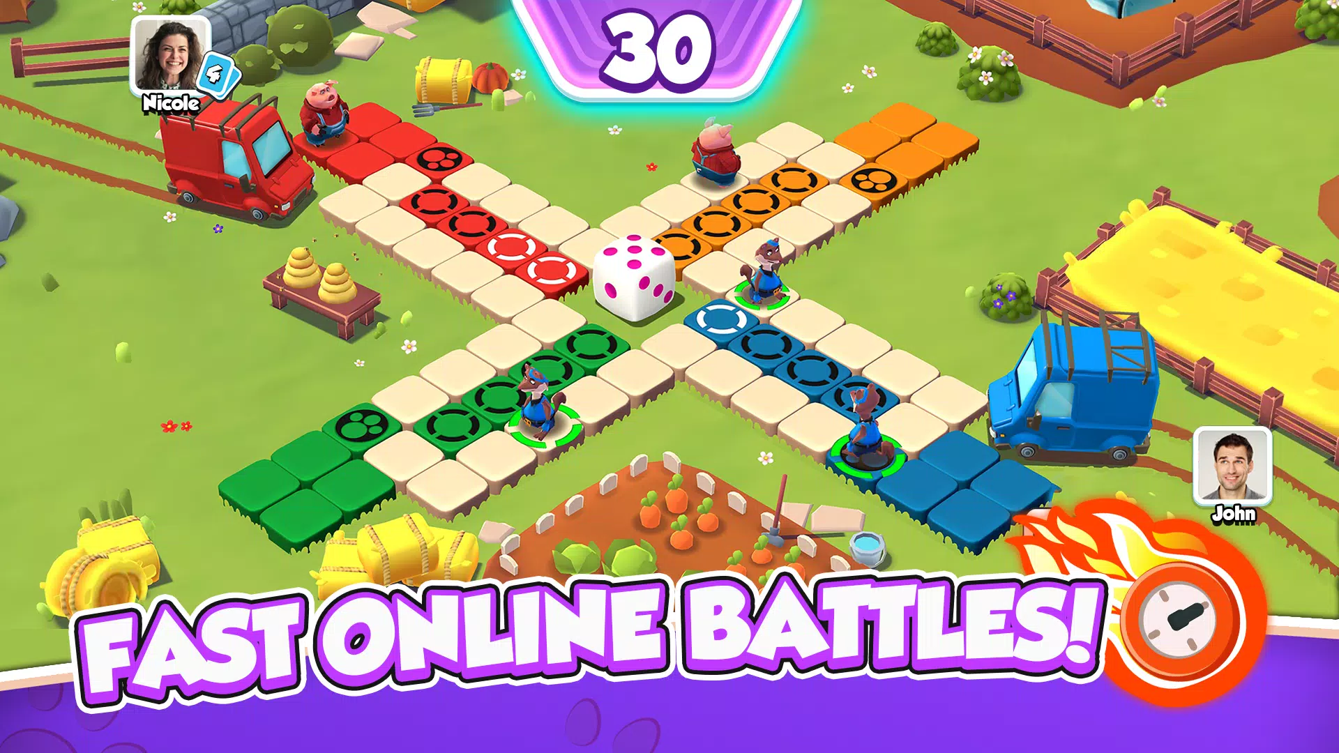 Ludo: Animal Heroes স্ক্রিনশট 0