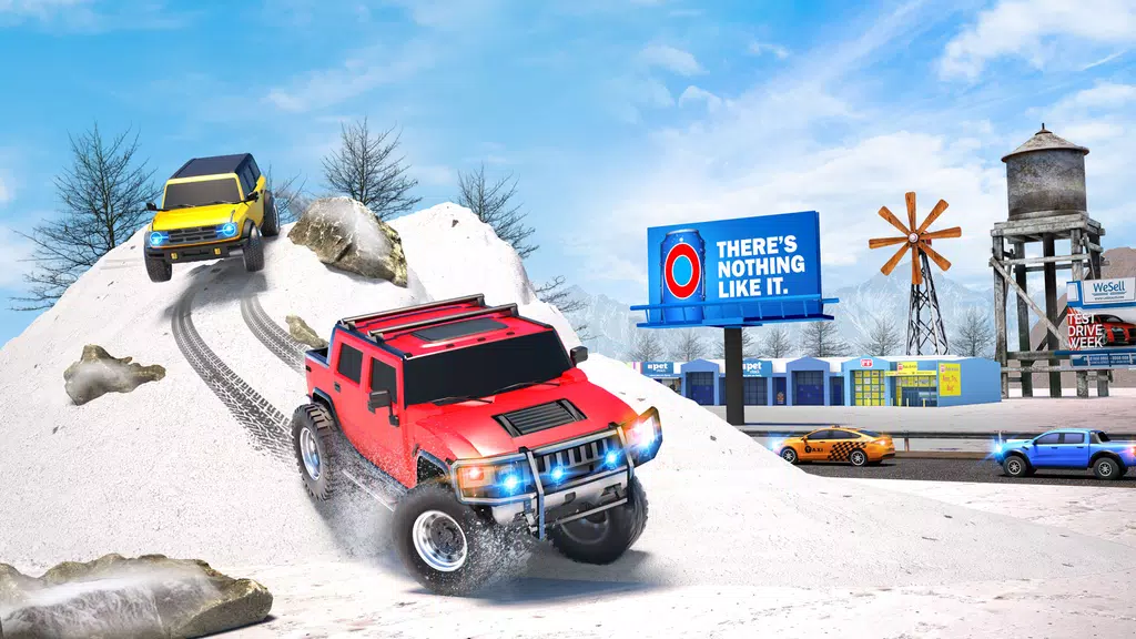 jeep games 4x4 off road car 3d Schermafbeelding 0