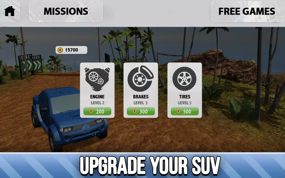 SUV 4x4 Rally Driving Captura de tela 3