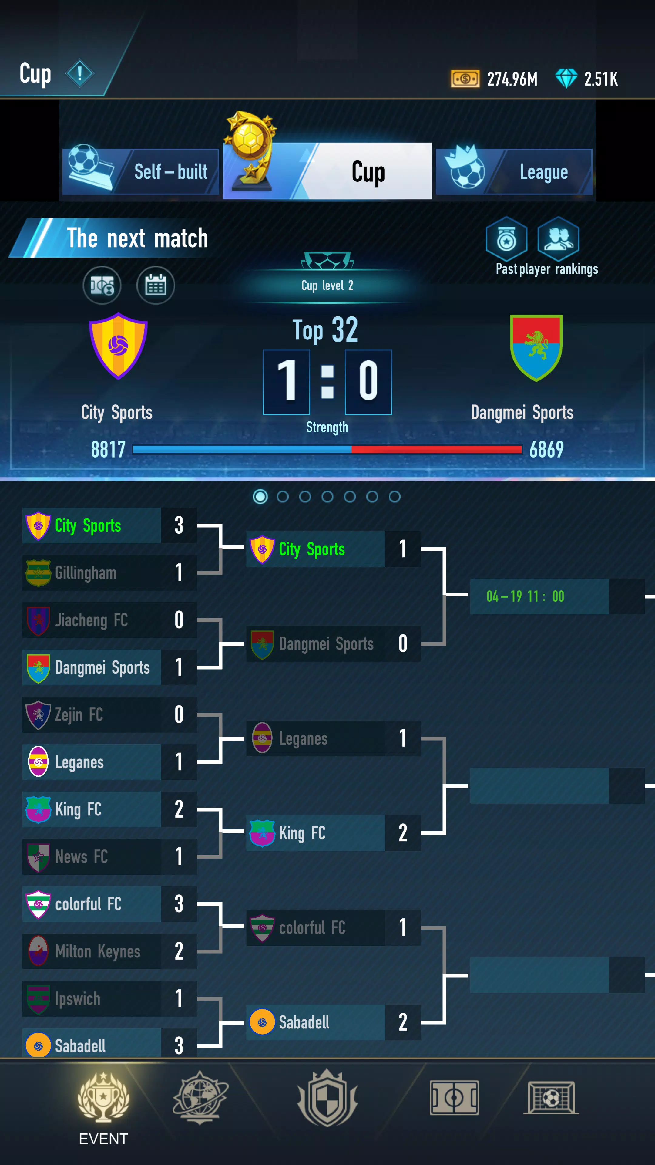 Football Career - Soccer games Скриншот 1