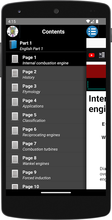 Internal combustion engine Ekran Görüntüsü 0